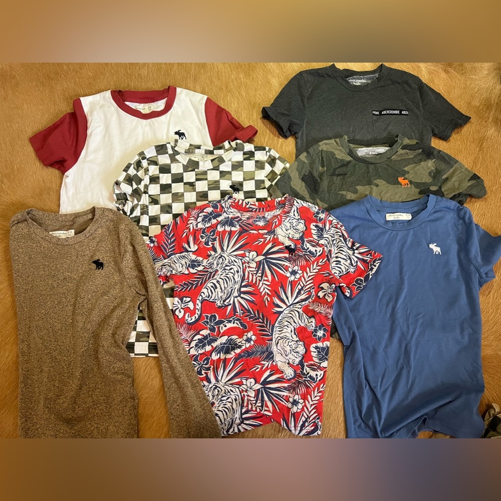 Boys Abercrombie shirts